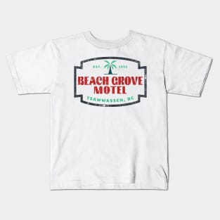 Beach Grove Motel Kids T-Shirt